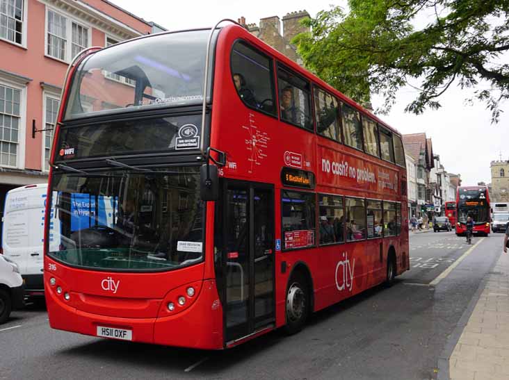 Oxford Alexander Dennis Enviro400H 316